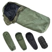 MT Army Modular Sleeping Bag System with Bivy Cover, Olive Drab