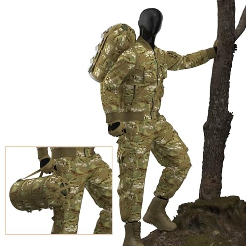 MT Rifleman GM Defence sleep bag, Multicam, with bivy cover and compression sack-8