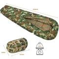 MT Rifleman GM Defence 4 Woodland modular sleeping system with bivy cover and compression sack