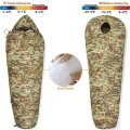 MT Rifleman Sleeping System, Multicam, modular Defence 4 and Tropen mummy sleeping bags with bivy cover and compression sack