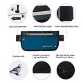 MYCARBON RFID Travel Money Belt Hidden Under Clothes, Blue