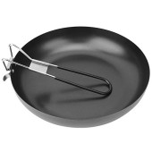 Natudeco Camping Frying Pan with Foldable Handle, Non-Stick Skillet