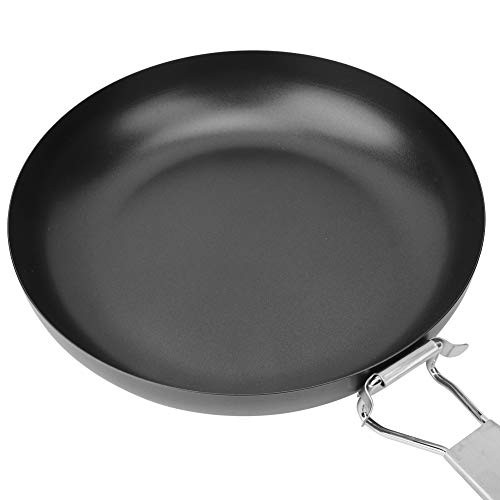 Natudeco Camping Frying Pan with Foldable Handle, Non-Stick Skillet-8
