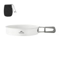 Naturehike Camping Cookware Kit with 7.5in Frying Pan, 1.4L/2.8L Pot, 0.8L Kettle and Mesh Bag