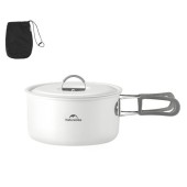Naturehike 1.4L Camping Cookware Kit with Frying Pan, Kettle and Mesh Bag