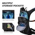 Nepest Hydration Pack Backpack with 2L Water Bladder, Black