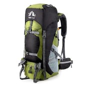 Night Cat 70L Hiking Backpack Rucksack, Army Green