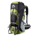 Night Cat 90L Hiking Backpack Rucksack, Army Green, with Rain Cover