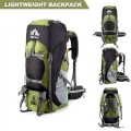 Night Cat 90L Hiking Backpack Rucksack, Army Green, with Rain Cover