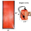 Noamus 6 Pack Emergency Survival Sleeping Bags with Whistle