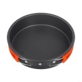 Aetluxery Non-stick Camping Frying Pan, Large, Alumina, Foldable Handle with Storage Bag