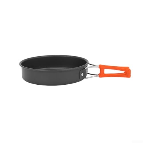 Aetluxery Non-stick Camping Frying Pan, Large, Alumina, Foldable Handle with Storage Bag-4