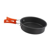 Aetluxery Small Non-stick Camping Frying Pan, Alumina, Foldable Handle, with Storage Bag