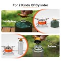 Odoland 4000W windproof adjustable camping stove with EVA box