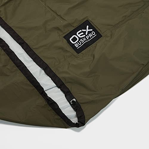 OEX Bush Pro Bivvi 1 Person Waterproof Breathable Green-5