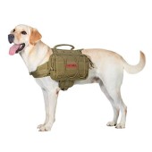 OneTigris Mammoth 2.0 Dog Backpack, Brown, L