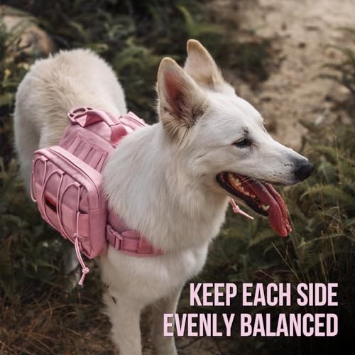 OneTigris Mammoth Dog Backpack 2.0, Pink, L-5