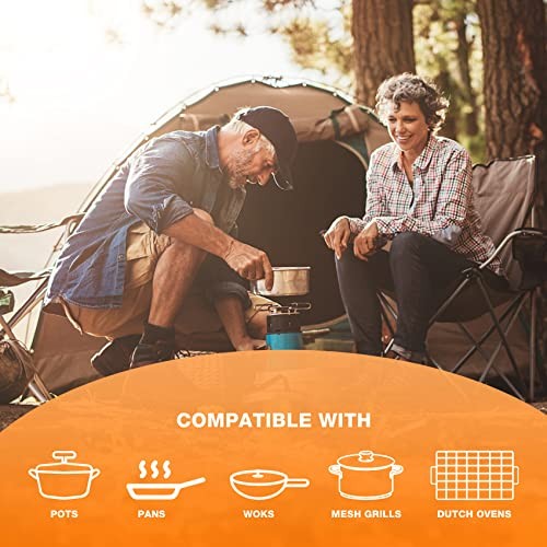 onlyfire Black Rocket Stove Portable Wood-Burning Camp Stove-2