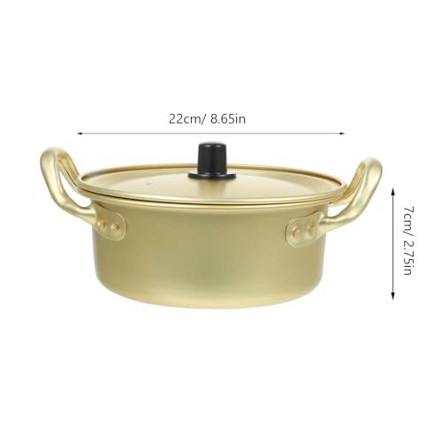 Operitacx Double Handle Ramen Pot with Spoon and Chopsticks, 8.66 x 6.30 x 2.76 in-4