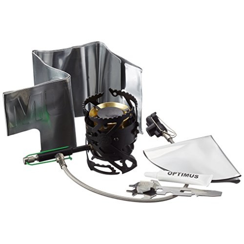 Optimus Polaris multi-fuel cooker, Black, One Size-4