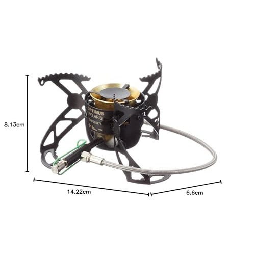 Optimus Polaris multi-fuel cooker, Black, One Size-5