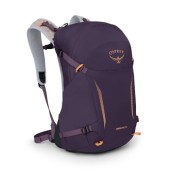 Osprey Hikelite 26L Unisex Backpack, Purple Ink/Purple Dusk/Cheddar Orange
