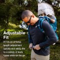 Osprey Poco Deluxe Child Carrier with built-in sunshade, AirScape suspension and washable drool pad, Deep Peyto