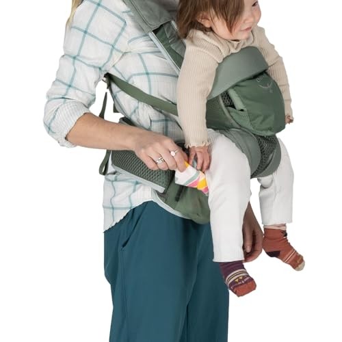 Osprey Poco Deluxe Child Carrier, Black & Grey-7