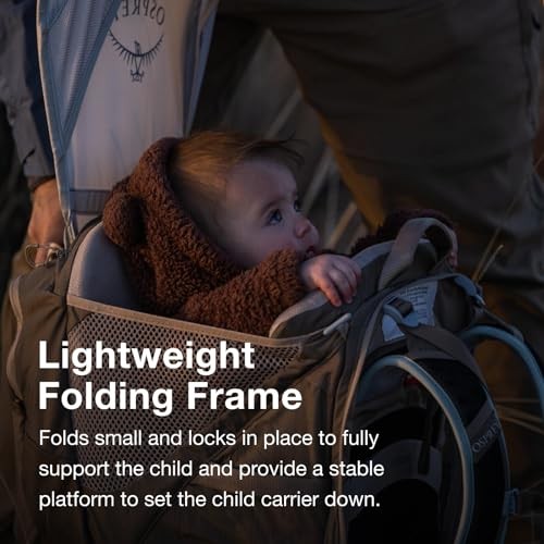 Osprey Poco LT Child Carrier, Black, One Size-4