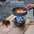 GEEKHOM 16000W Portable Foldable Windproof Gas Stove with Piezo Ignition
