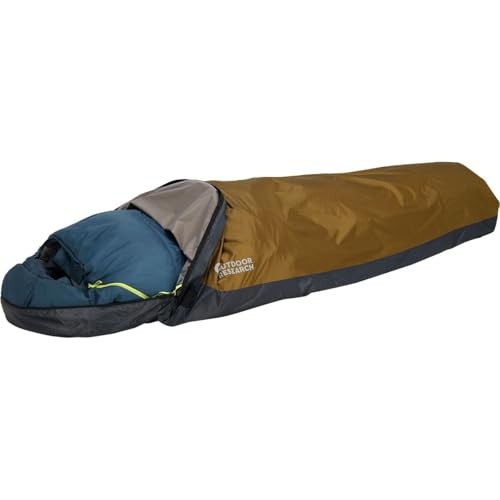 Outdoor Research Helium Bivy Waterproof Insect-Proof Lightweight Bivouac Sack Tent, Coyote-4