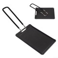 GLOBALHUT Square Non-Stick Folding Camping Frying Pan Plate