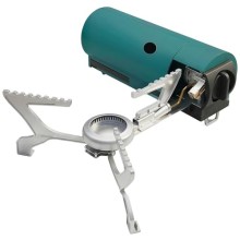 Outsunny 2670W Foldable Camping Stove with Safety Shut-Off and Carry Bag, Green