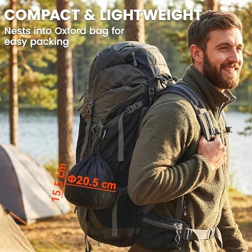 Outsunny Camping Cookware Set for 4-5 People, Lightweight Aluminium Cooking Kit with Anti-Scald Handles, Grey-4