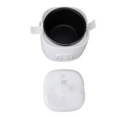 OVAQUIXI 2L Portable Car Rice Cooker with Dual Safety Clasps