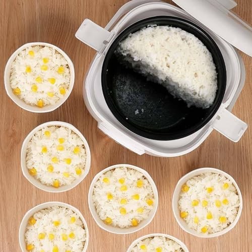 OVAQUIXI 2L Portable Car Rice Cooker with Dual Safety Clasps-2