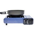 Prettyia 22cm Aluminium Camping Frying Pan with Folding Handle