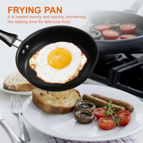 Pence & Moon Collective Mini Frying Pan, 12 cm, non-stick, for induction hob and gas stove-6