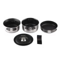 Petromax Dimego ceramic-coated cookware pot set with pan