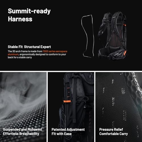 PGYTECH OnePro Flex 30L Backpack with M Camera Insert, Black-1