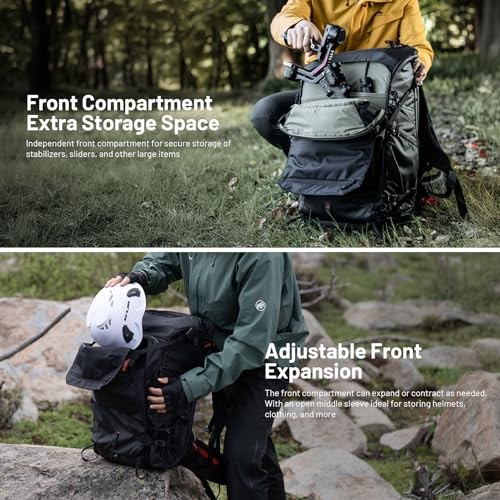 PGYTECH OnePro Focux 25L Camera Backpack, Green-4