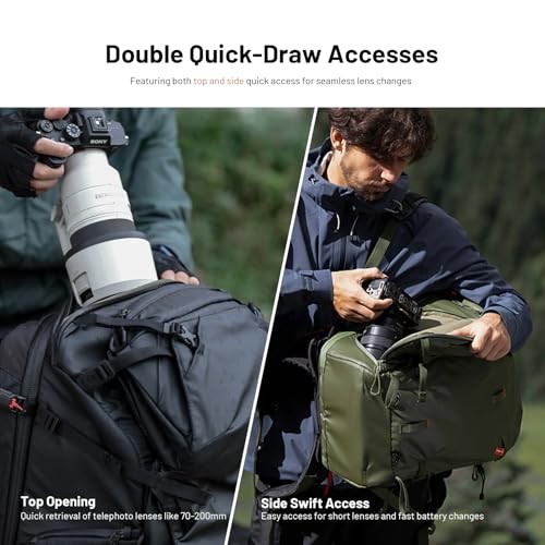 PGYTECH OnePro Focux 35L Camera Hiking Backpack, Black-5