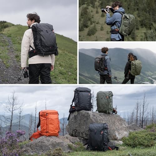 PGYTECH OnePro Focux 35L Camera Hiking Backpack, Black-8