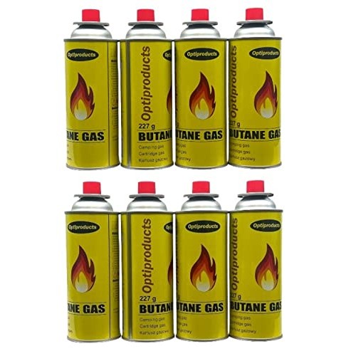Easy Shopping Portable Single Burner Camping Gas Stove with Carry Case and 4 Butane Canisters-1