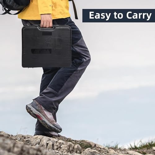 MASTER BRAND Portable Gas Cooker Stove with Butane Canisters and Carry Case, Lightweight Camping Stove, Automatic Ignition, Pack of 4-7