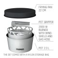 Primus Essential Camping Stove System, 2.3 L Set with Pot and Pan