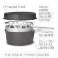 Primus Essential Plus Camping Stove Set with 1.3 L LiTech Pot