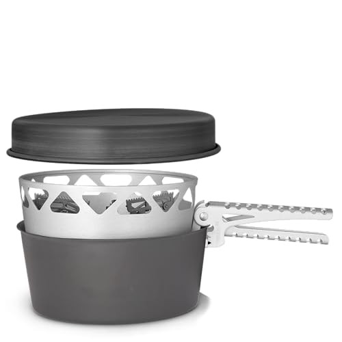 Primus Essential Plus Camping Stove Set with 1.3 L LiTech Pot