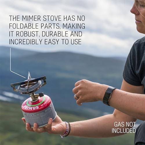 Primus Mimer Kit II camping cooking set with gas stove, 2 pots, frying pan and pot gripper-2
