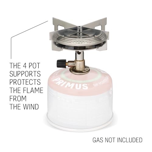Primus MimerStove Gas Camping Stove, Silver, Standard Size-2